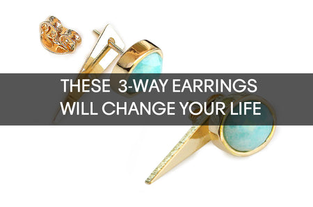 These 3-Way Convertible Earrings Will Change Your Life Forever