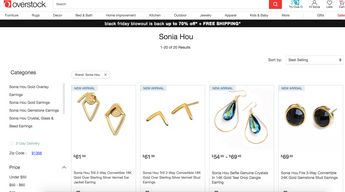 SONIA HOU Jewelry is on Overstock!