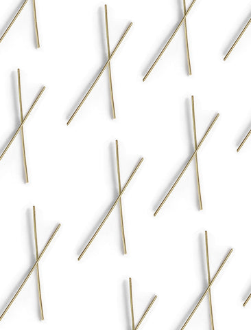 CHOPSTICK Long Earrings | Sterling Silver