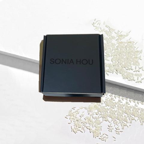 Image Title Black matte jewelry box by Sonia Hou jewelry