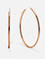 PERFECT Hoop Earrings | 18K Rose Gold Over Sterling Silver