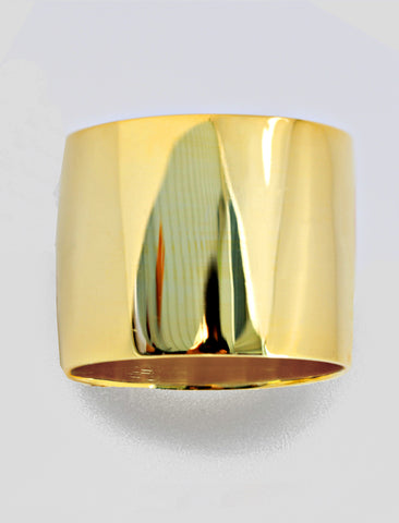 RICH Thick Statement Cigar Band Ring
