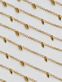 Image Title Inclusive Asian inspired thin Rice bead minimalist chain layering stacking necklace in 925 sterling silver by Sonia Hou, a celebrity Chinese AAPI demi-fine jewelry designer