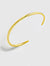 SUCCESS 2-Way Cuff Bracelet | 18K Gold Over Sterling Silver