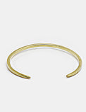 Image Title Adjustable minimalist simple Success Thin Cuff Chunky Bold Layering Stacking Statement 2 Way convertible Bangle Cuff Open Bracelet in 925 sterling silver by Sonia Hou, a celebrity AAPI Chinese demi-fine fashion costume jewelry designer