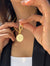 LUCKY DRAGON Asian Charm Coin Pendant Necklace