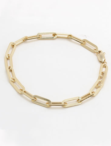 ESSENTIAL Medium Link Chain Stainless Steel Bracelet | Waterproof