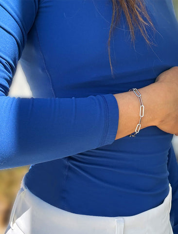 ESSENTIAL Medium Paperclip Link Chain Bracelet
