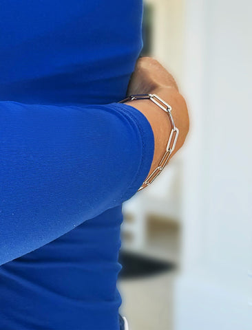 ESSENTIAL Medium Paperclip Chain Bracelet