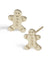 GINGERBREAD HOLIDAY Stud Earrings | Sterling Silver