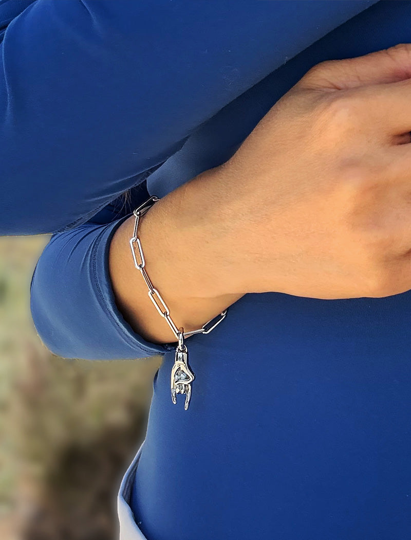 ITALIAN HAND Bracelet Charm Only