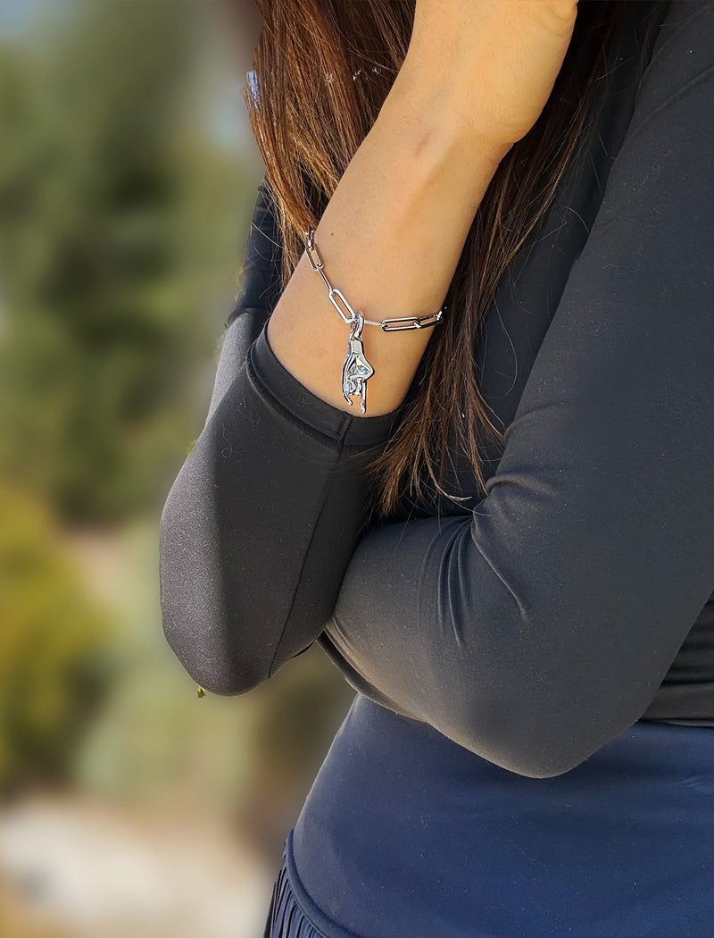 ITALIAN HAND Bracelet Charm Only