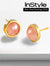 FIRE Gemstone Stud Earrings