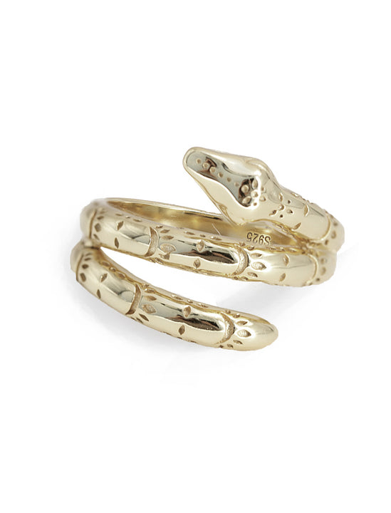 Culturally inclusive Chinese Zodiac Wood Snake x Taylor Swift inspired Reputation ring in Sterling Silver by Sonia Hou, a celebrity AAPI Chinese demi-fine jewelry designer. Perfect for Halloween, Lunar New Year or Swifties at Taylor Swift concerts!