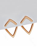 TRILL 2-Way Convertible 18K Vermeil Rose Gold Ear Jackets by SONIA HOU Jewelry